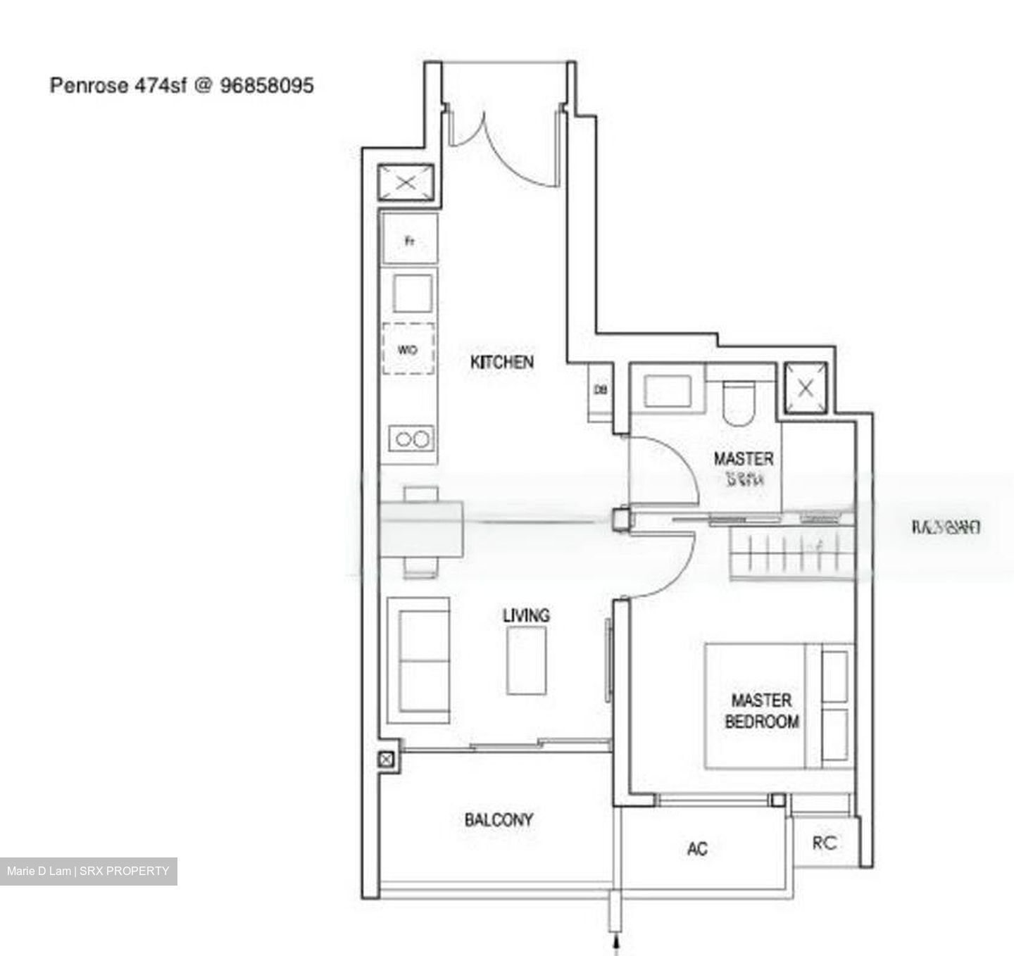 Penrose (D14), Apartment #422072541